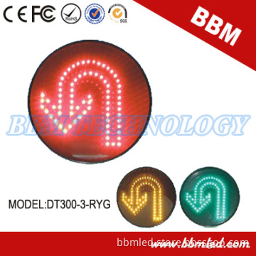 12inch Turning Arrow Traffic Signal with 3 Colors